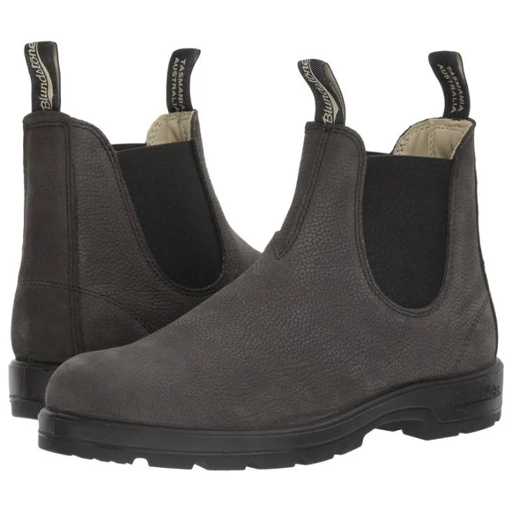 1464 Water-Resistant Leather Unisex Chelsea Boots