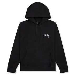 8 Ball Fade Hoodie - Black