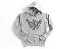 Aloha Hang Loose Adult Hoodies