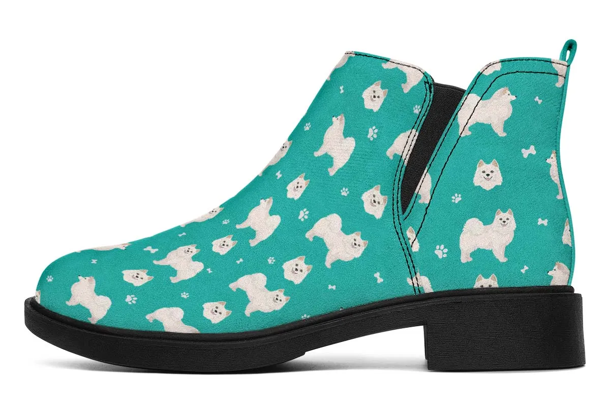 American Eskimo Pattern Neat Vibe Boots