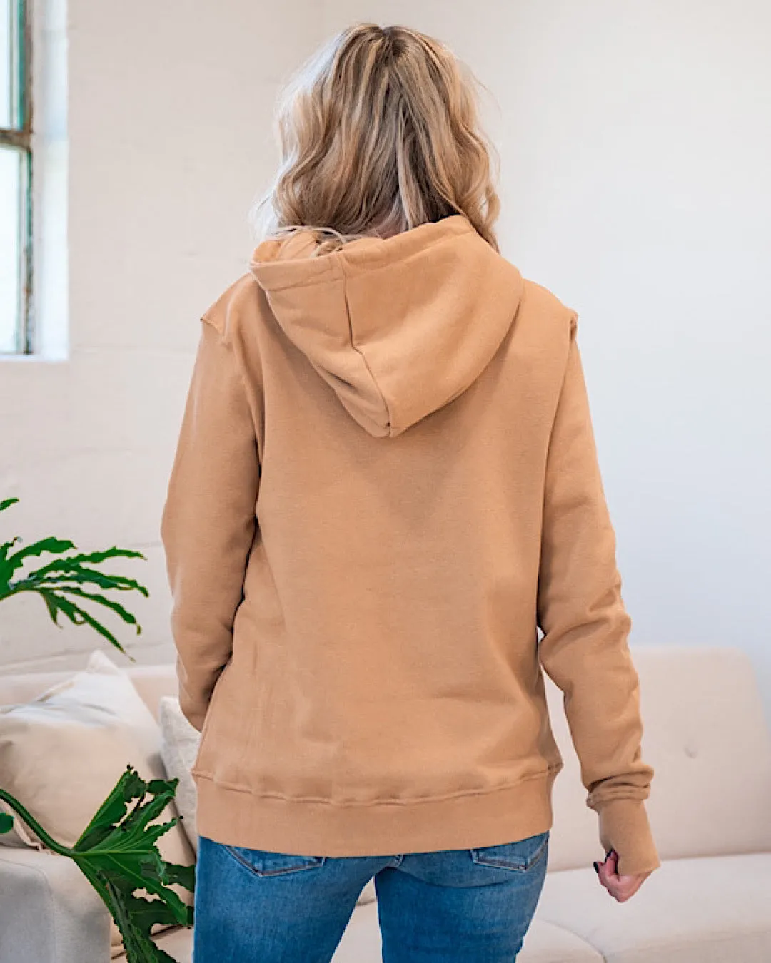 Ampersand Ave Staple Hoodie - Oat FINAL SALE