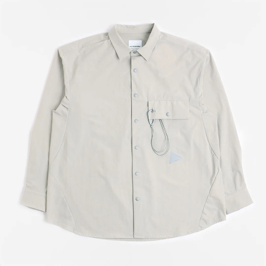 And Wander Light W Cloth Shirt