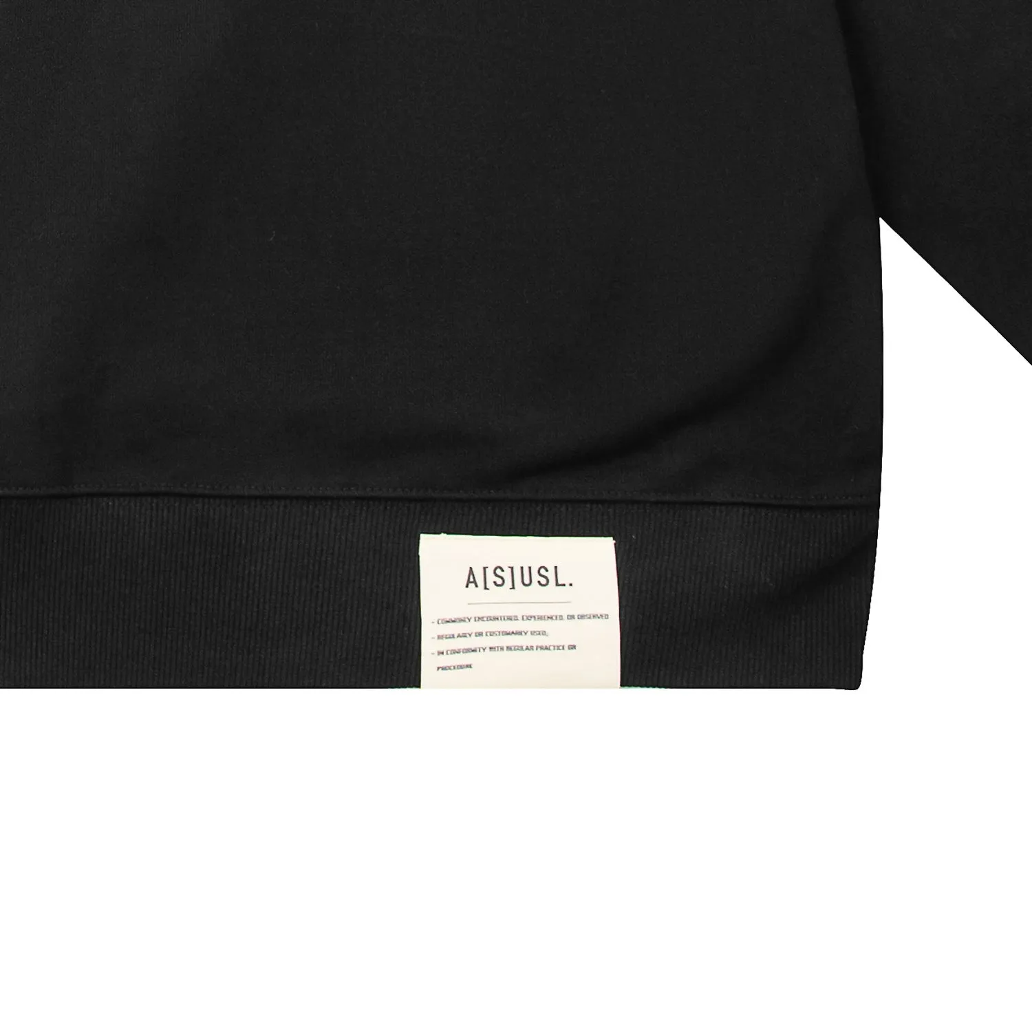 A[S]USL KID'S TONAL LOGO HOODIES-BLACK