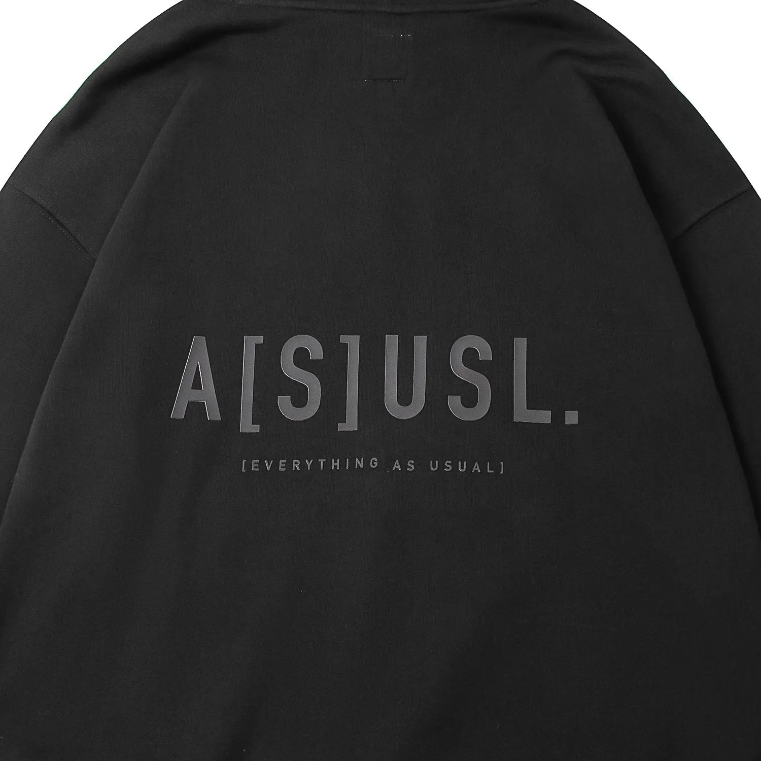 A[S]USL KID'S TONAL LOGO HOODIES-BLACK