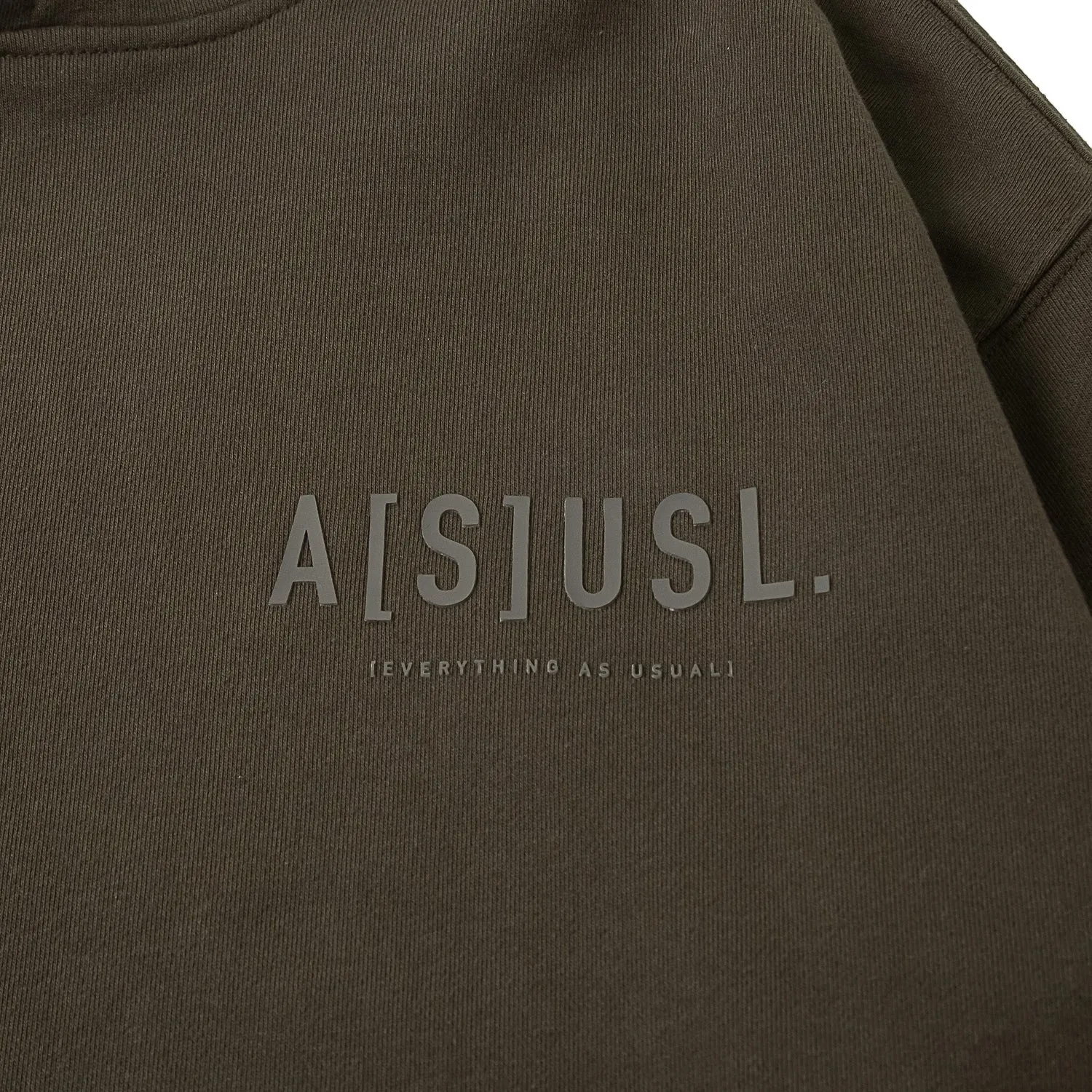 A[S]USL KID'S TONAL LOGO HOODIES-CHARCOAL