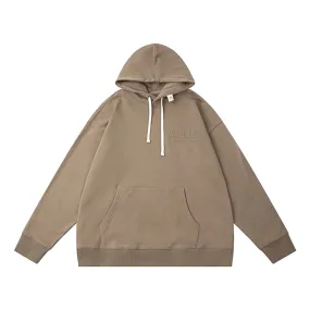 A[S]USL KID'S TONAL LOGO HOODIES-MOKA