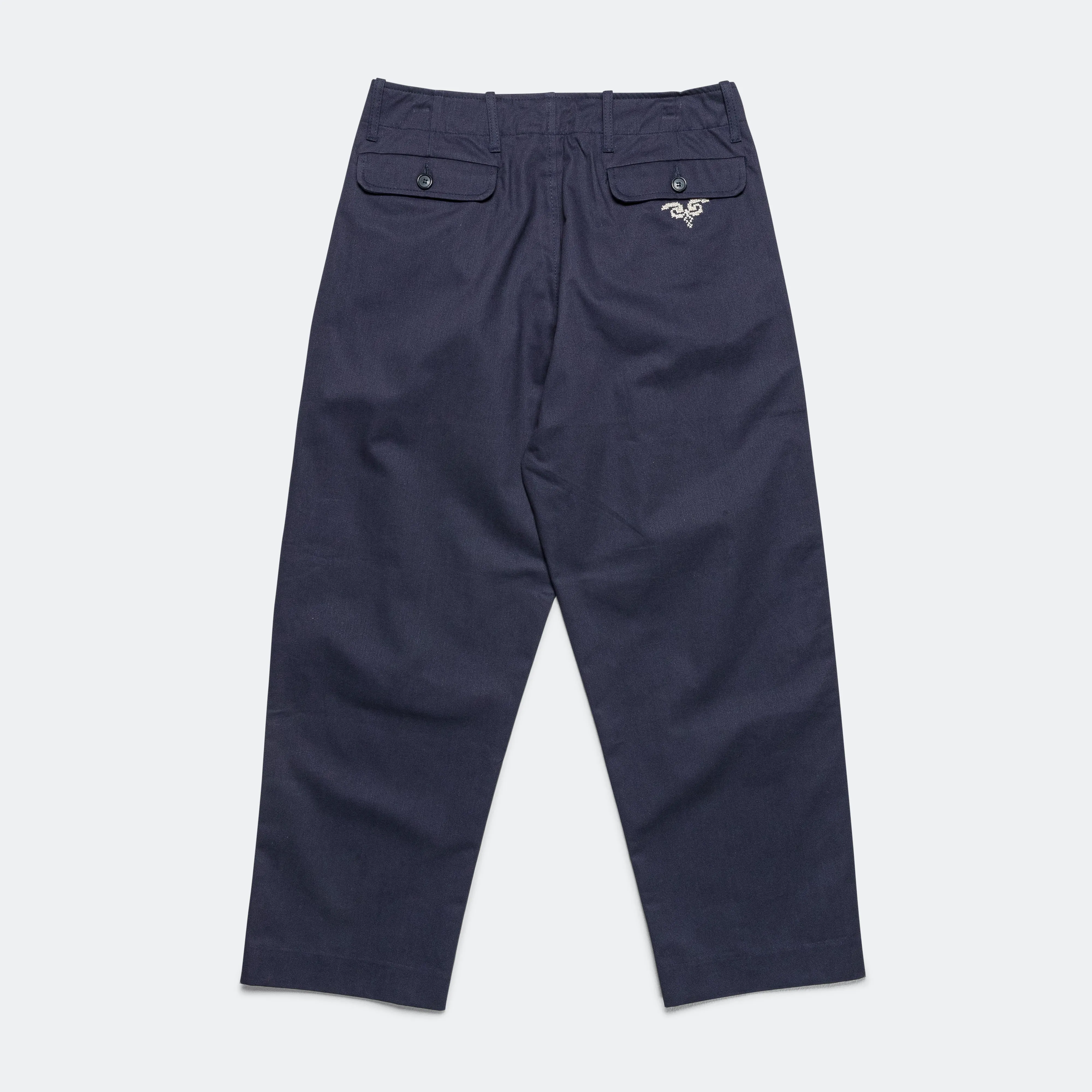 Here’s an optimized title for the product:

Barwaz Mens Navy Cotton Drill Trousers - Comfortable and Stylish Casual Wear