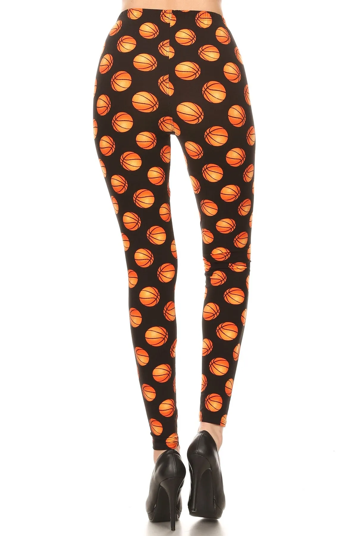 Basketball Print Leggings