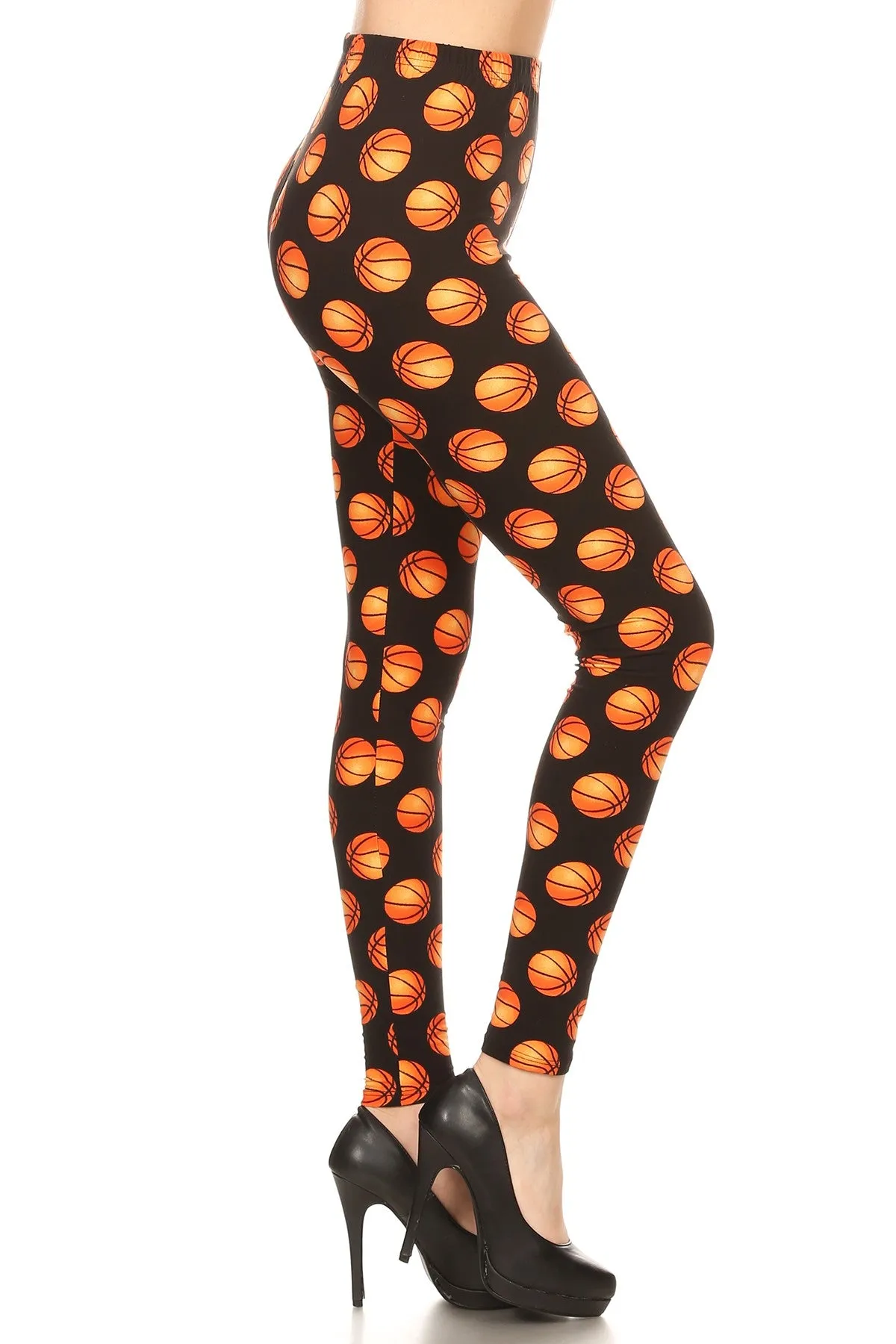 Basketball Print Leggings