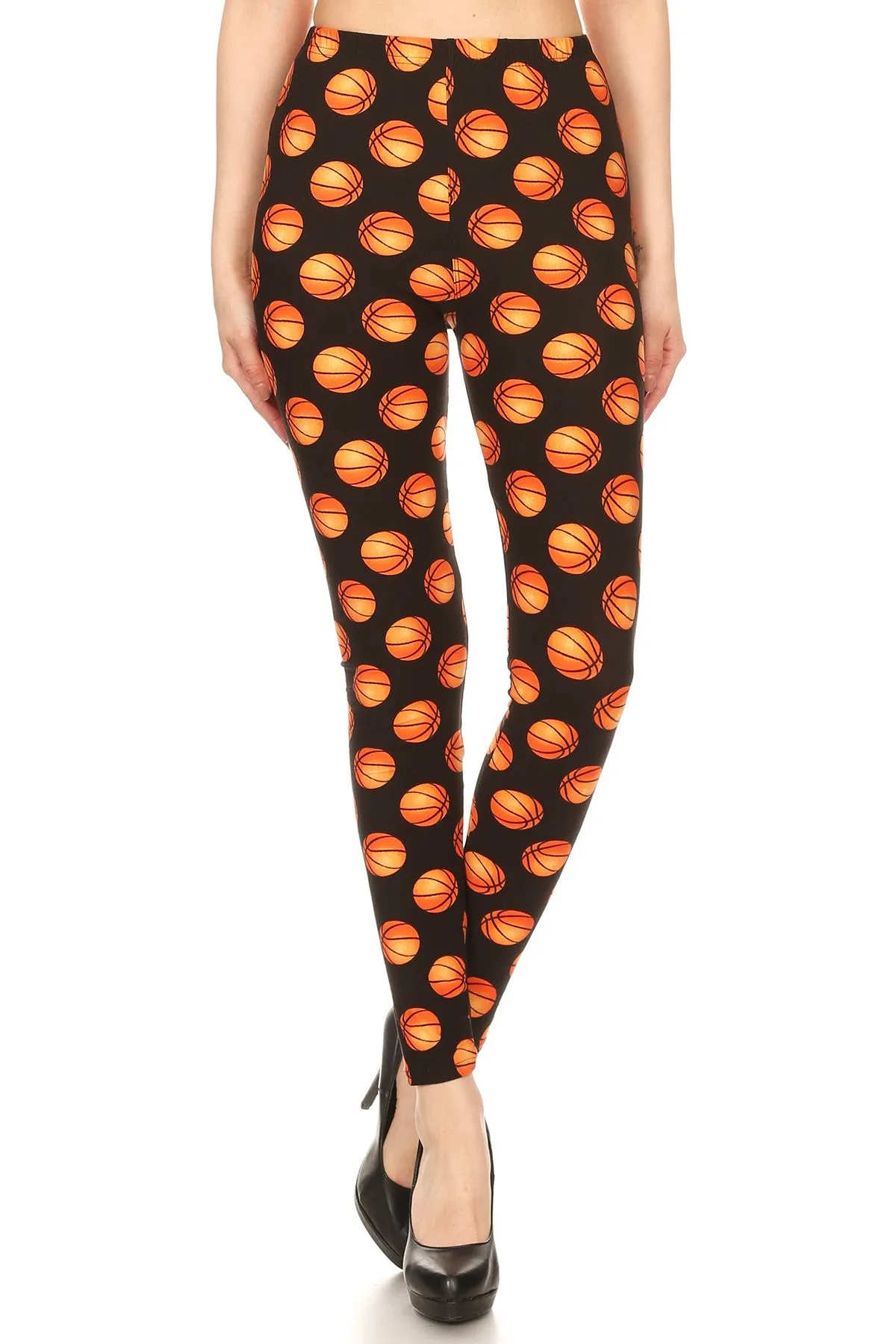 Basketball Print Leggings