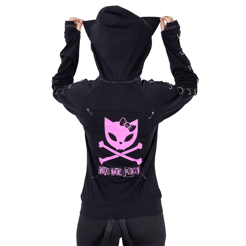 BBK VOID HOOD - BLACK/PINK