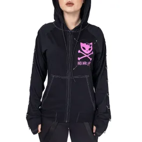 BBK VOID HOOD - BLACK/PINK