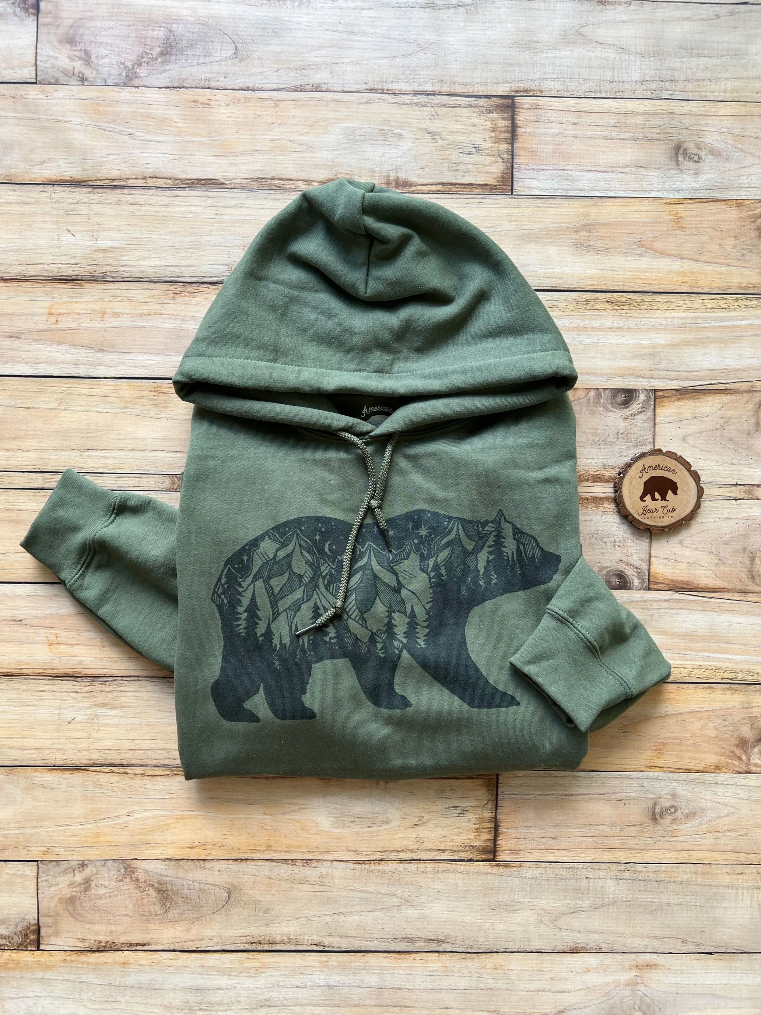 Bear Mountain Adult Hoodies