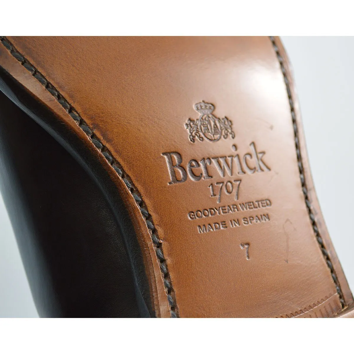 Berwick 1707 Chelsea Boot (303) - Dark Brown Calf