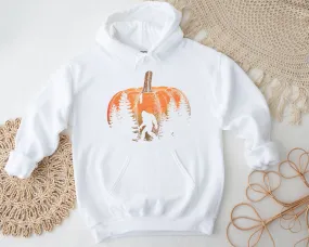 Bigfoot Pumpkin Hoodies