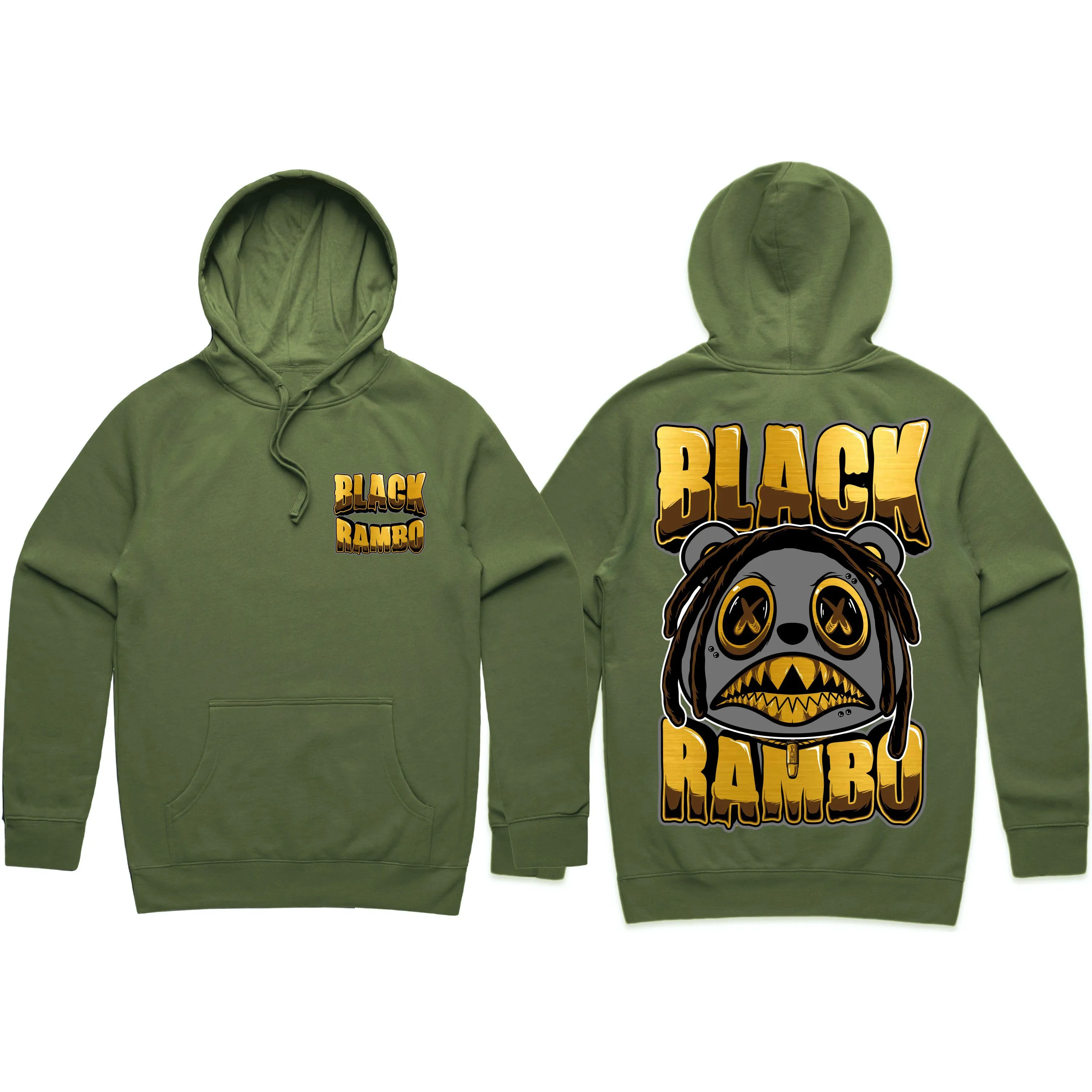 BLACK RAMBO x BAWS : Hoodies