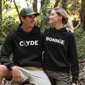 Bonnie And Clyde Pistol Couple Hoodies