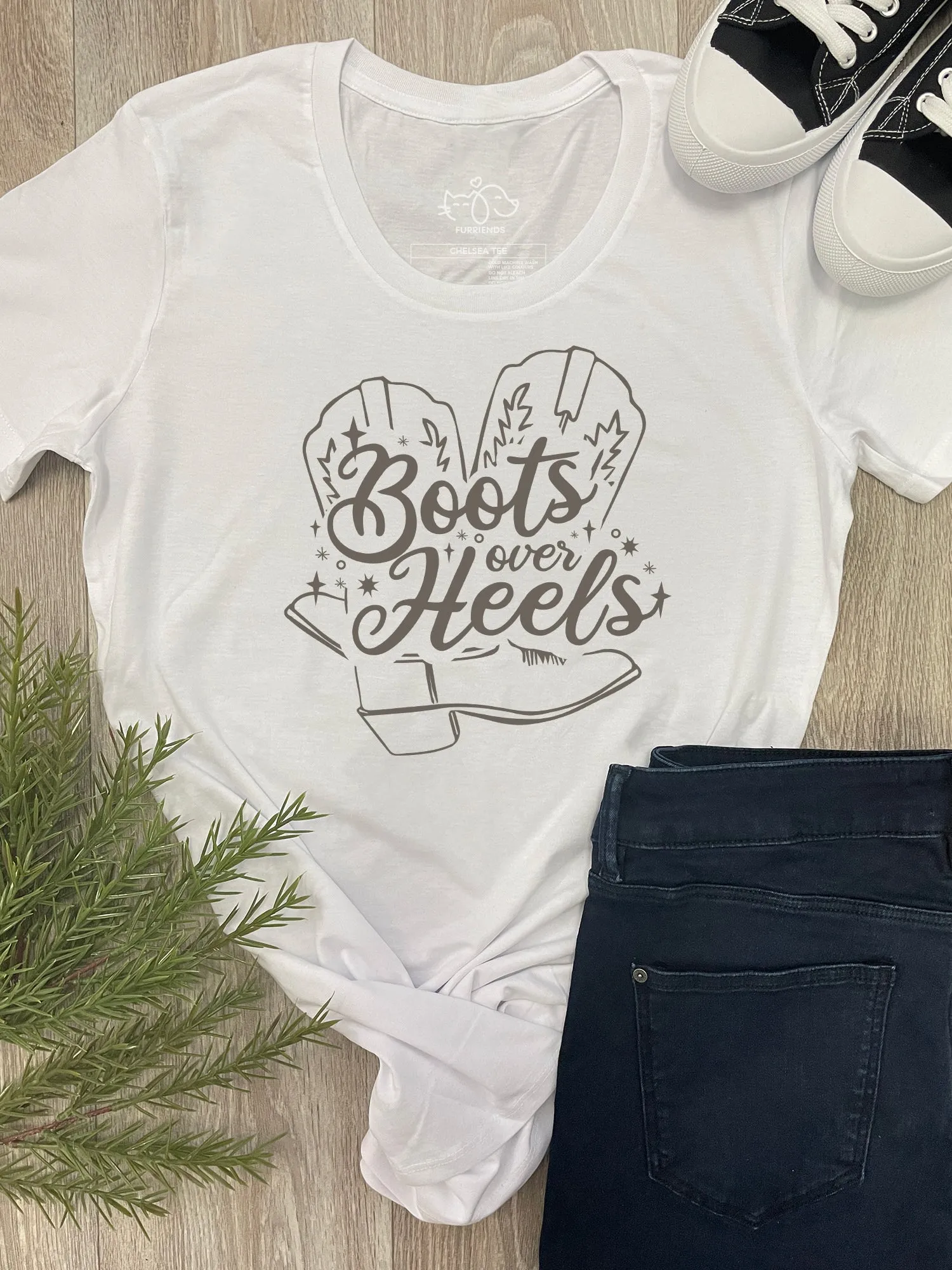 Boots Over Heels Chelsea Slim Fit Tee