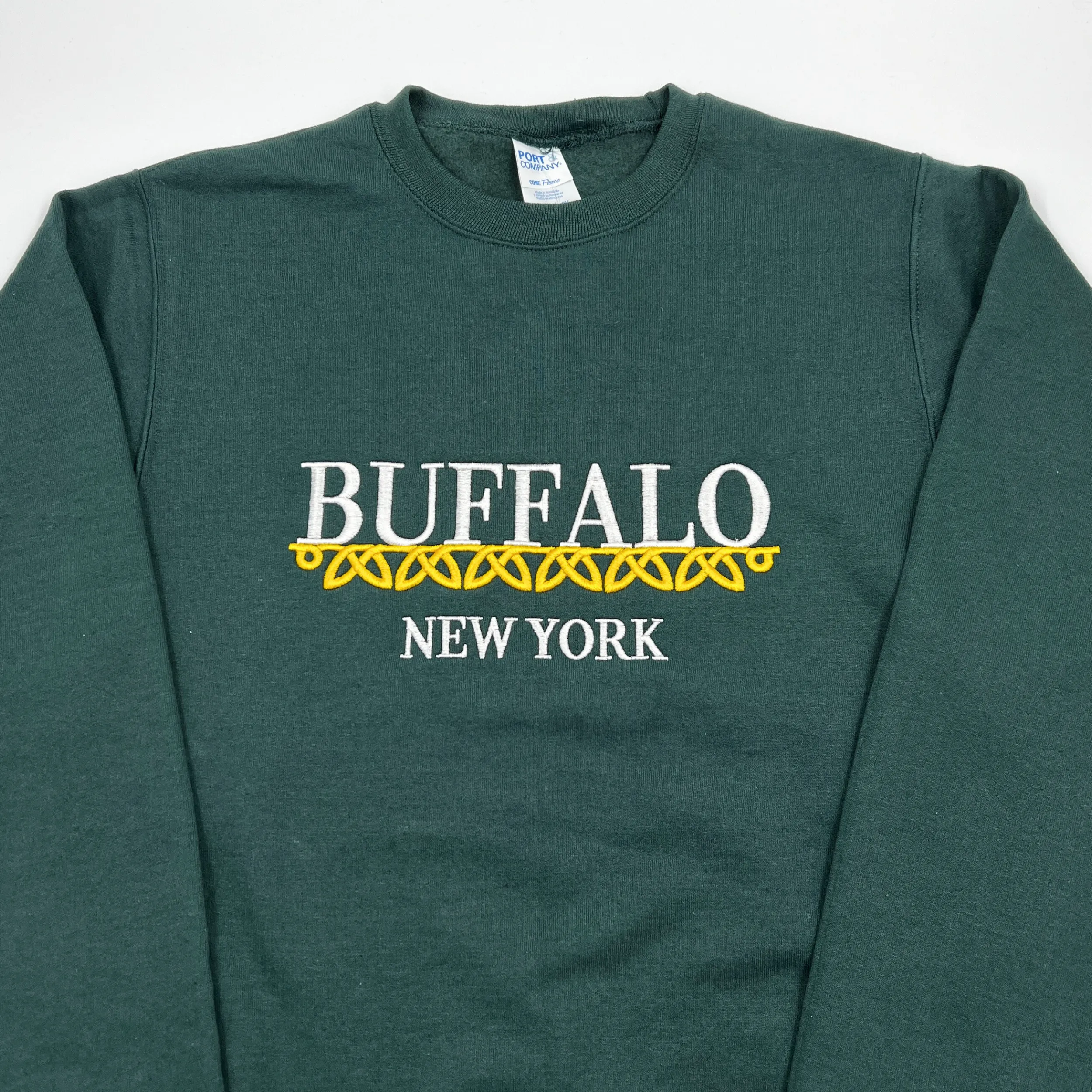 Buffalo Irish Celtic Dark Green Crewneck