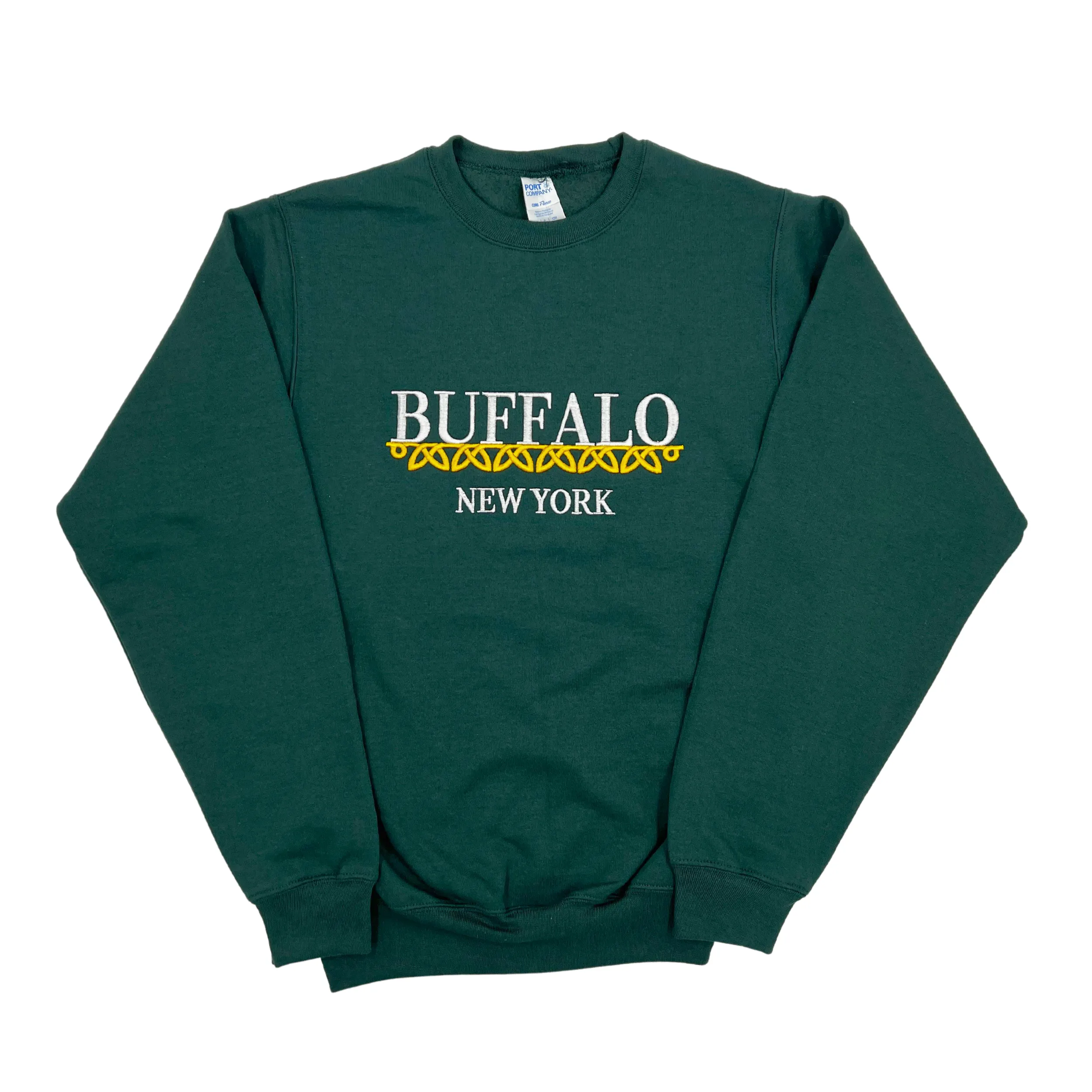 Buffalo Irish Celtic Dark Green Crewneck