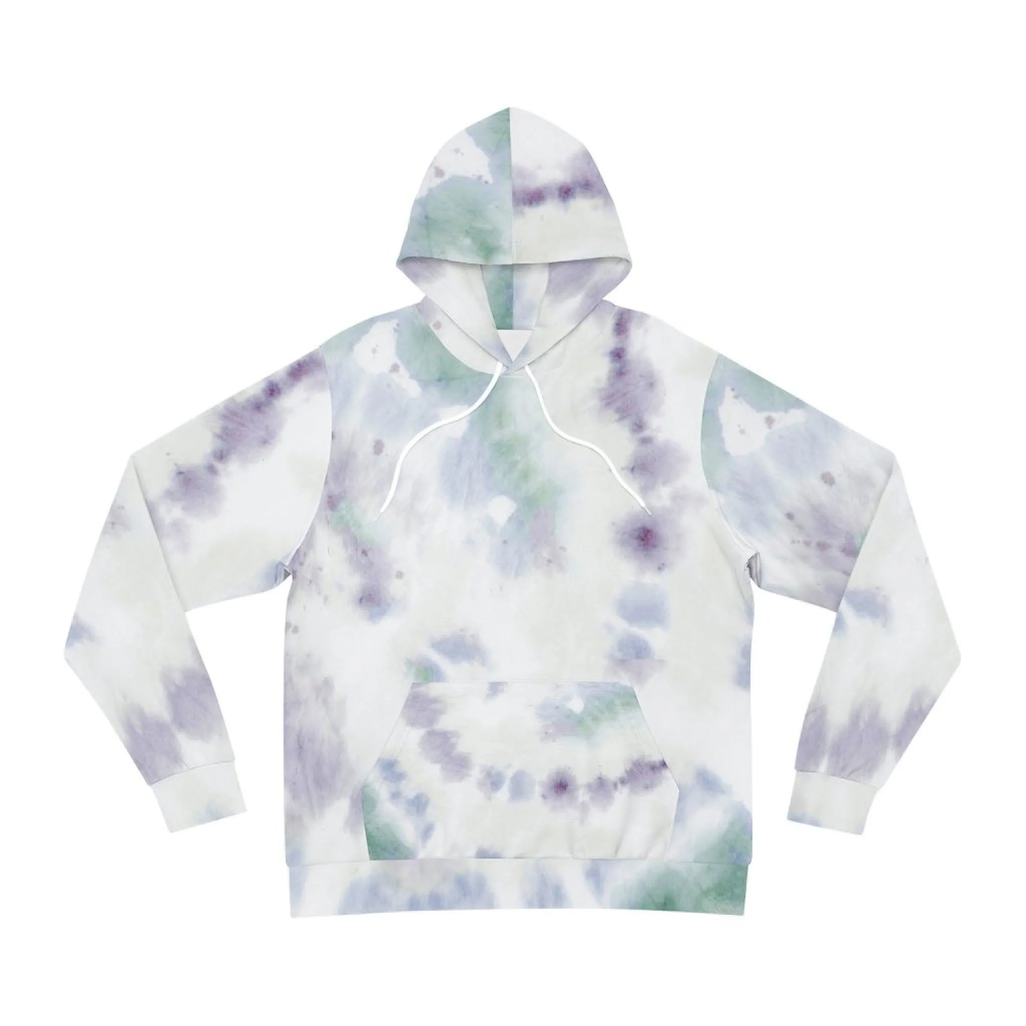 Bynelo Grey Tie Dye Unisex Fashion Hoodie