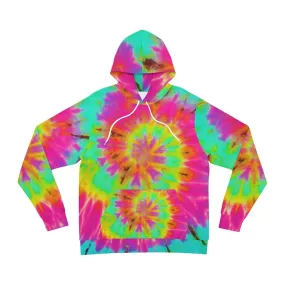 Bynelo Tie Dye Swirl Mint Fashion Hoodie