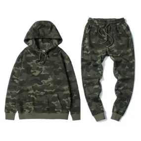 Camo joggers with hoodies