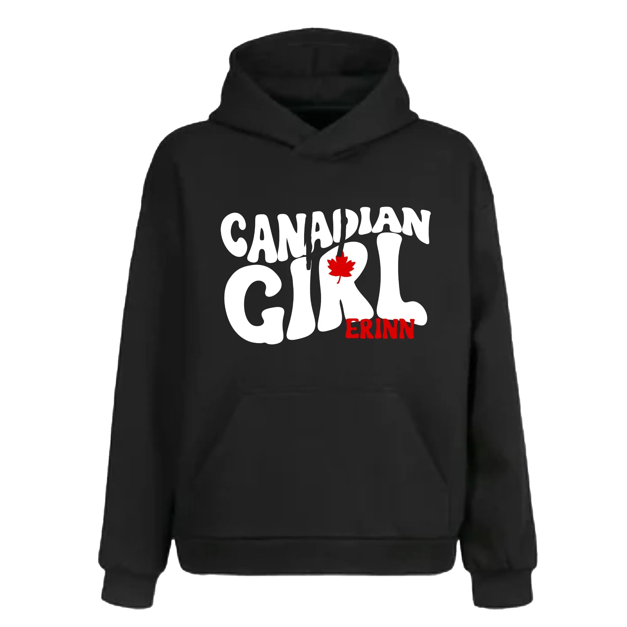 CANADIAN GIRL - HOODIE (Personalization Optional)