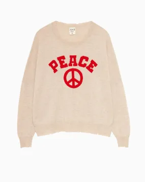 Cashmere Sweater Peace | Sable