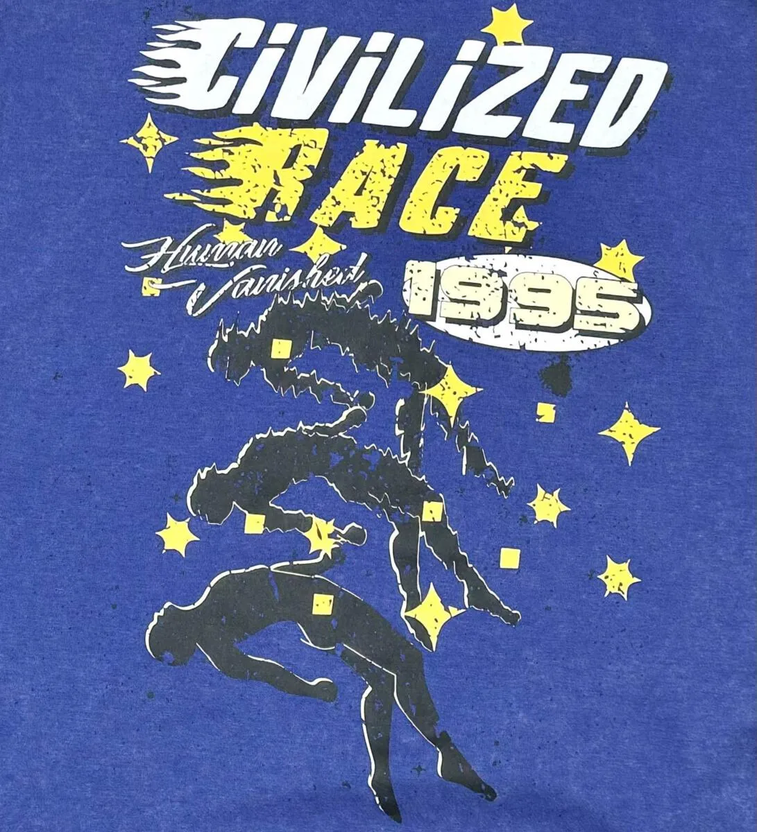 Civilized HUMAN RACE HOODIES (ROYAL)