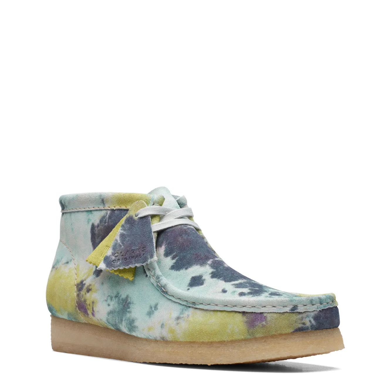 Clarks Originals Wallabee Boot Turquoise TieDye