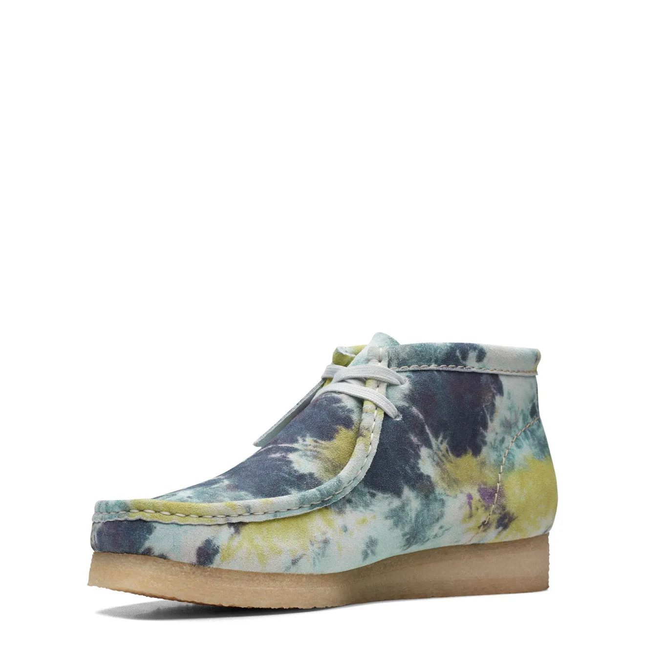 Clarks Originals Wallabee Boot Turquoise TieDye