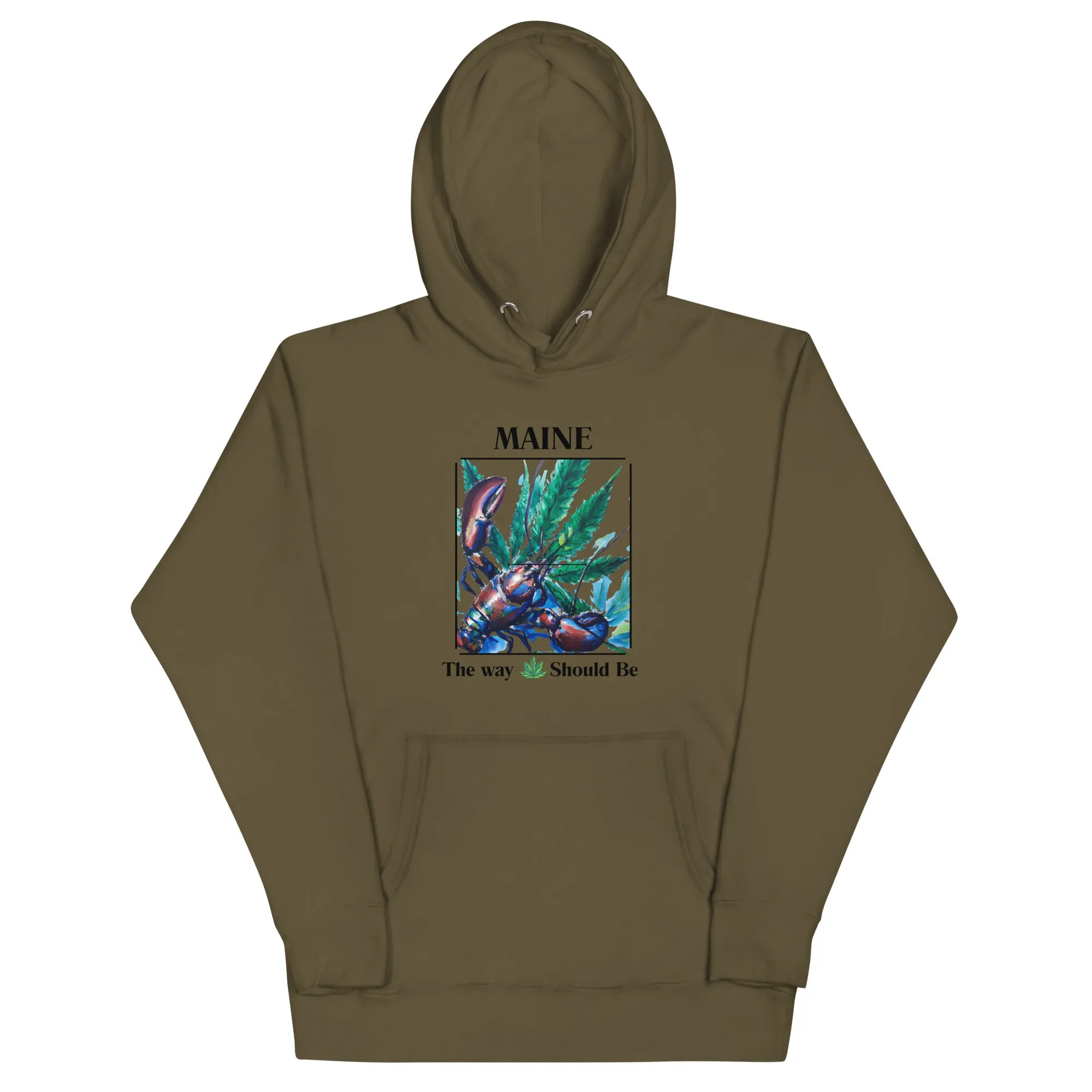 Coastal Maine Cannabis Inspired Hoodies