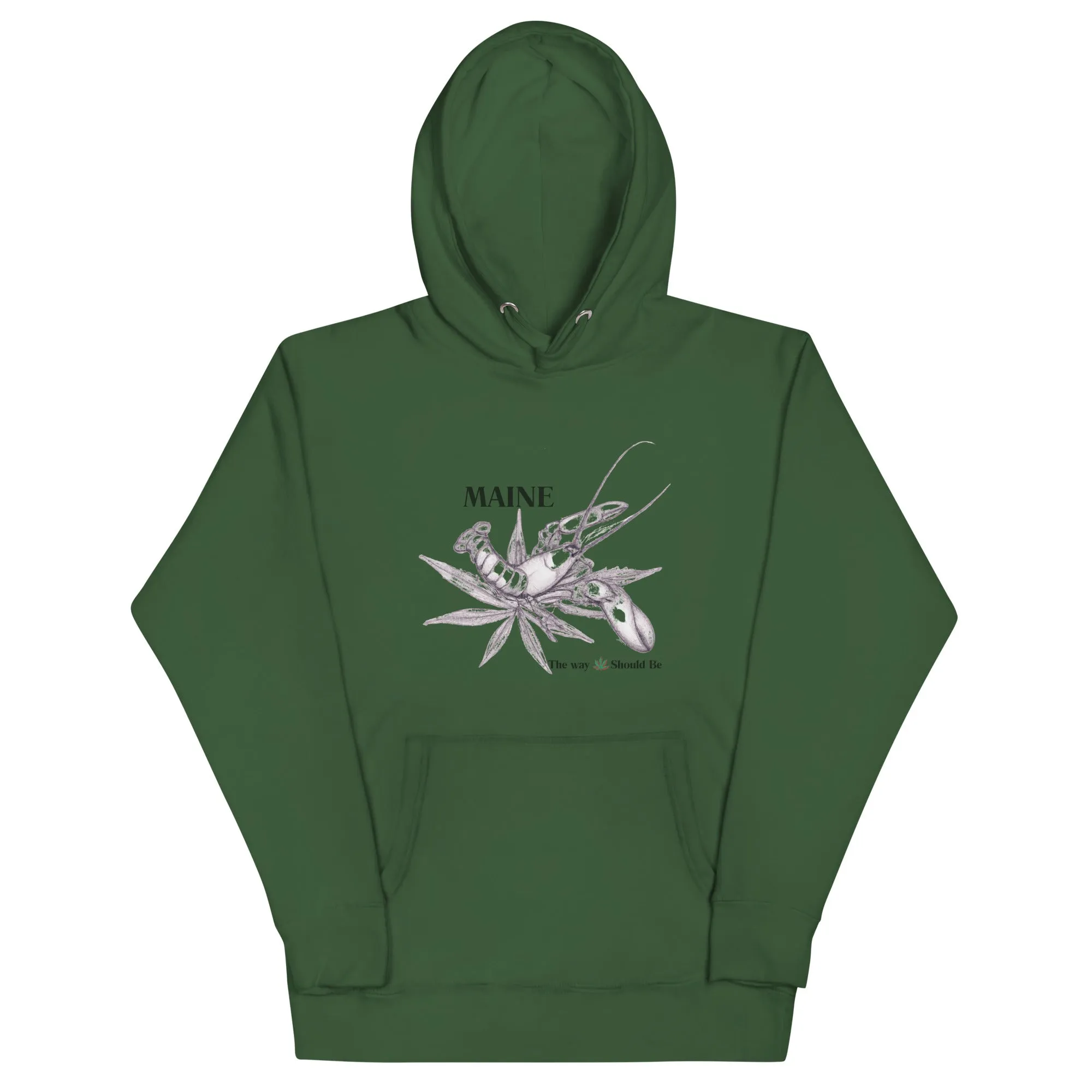 Coastal Maine Cannabis Inspired Hoodies