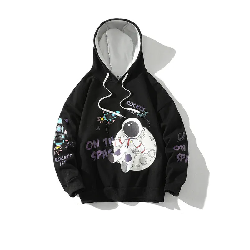 Custom Print Cotton Fleece Mens Raw Hem Hoodies with String Heavyweight Pockets Men Hoodies