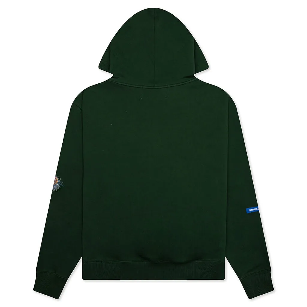 Exit Through The Back Hoodie - Green