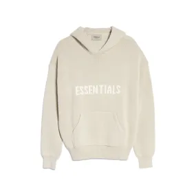 Fear of God Essentials Knit Hoodie 'Stone' SS21