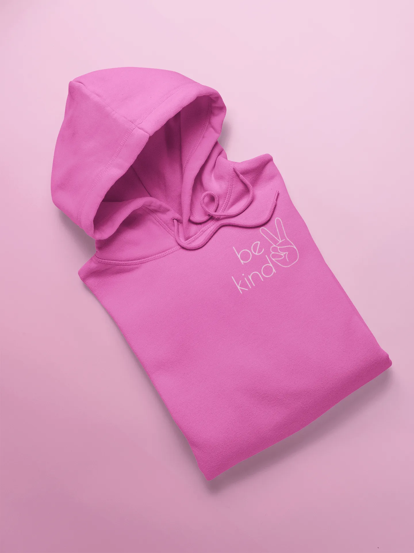 HayMad & Co. Be Kind Pink Hoodie - Support Pink Shirt Day