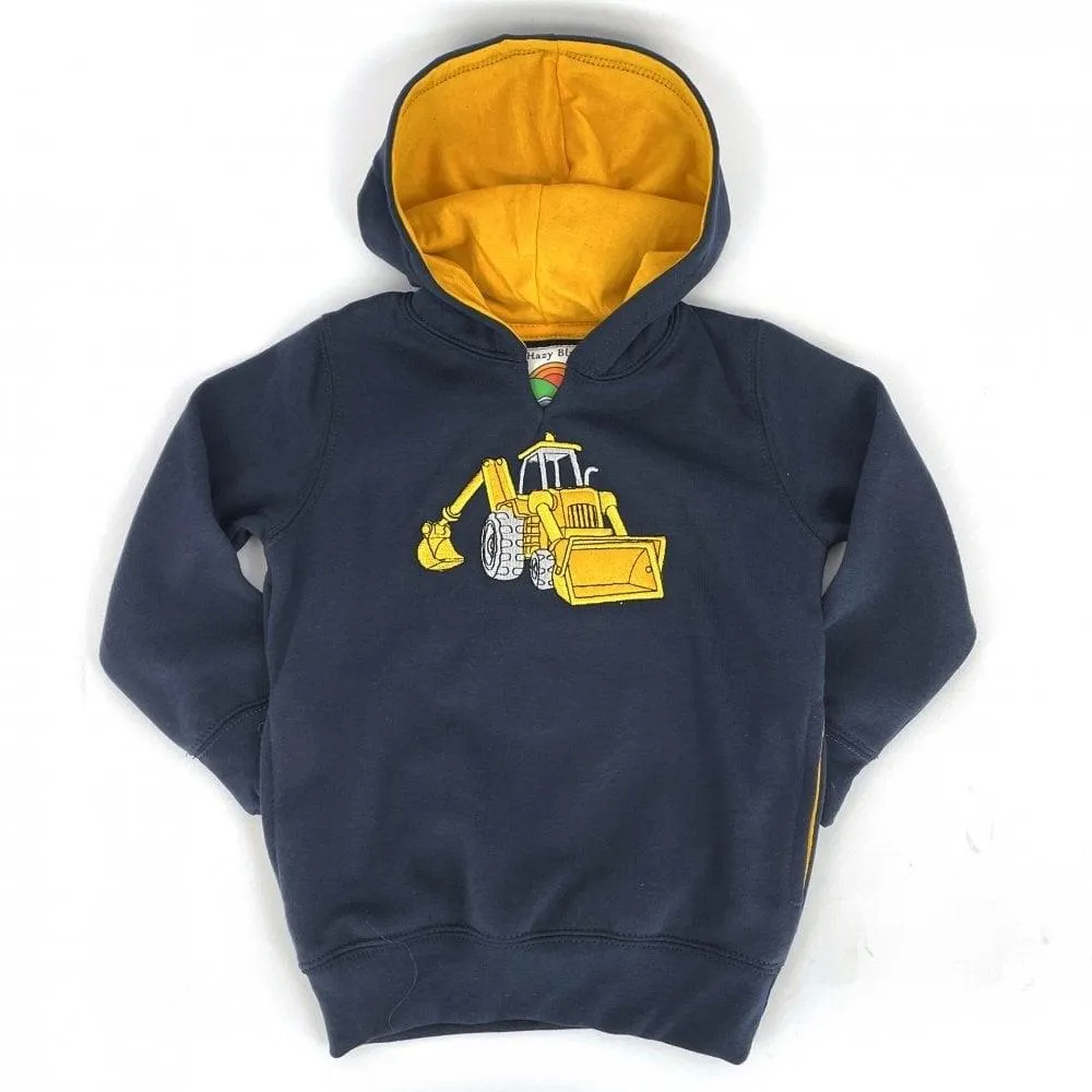 Hazy Blue Childrens Slogan Hoodies