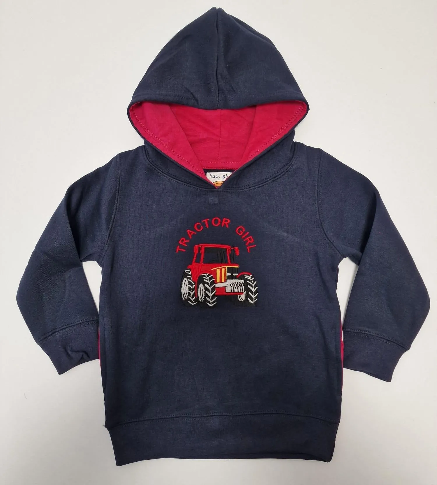 Hazy Blue Roxy Tractor Girl Hoodies