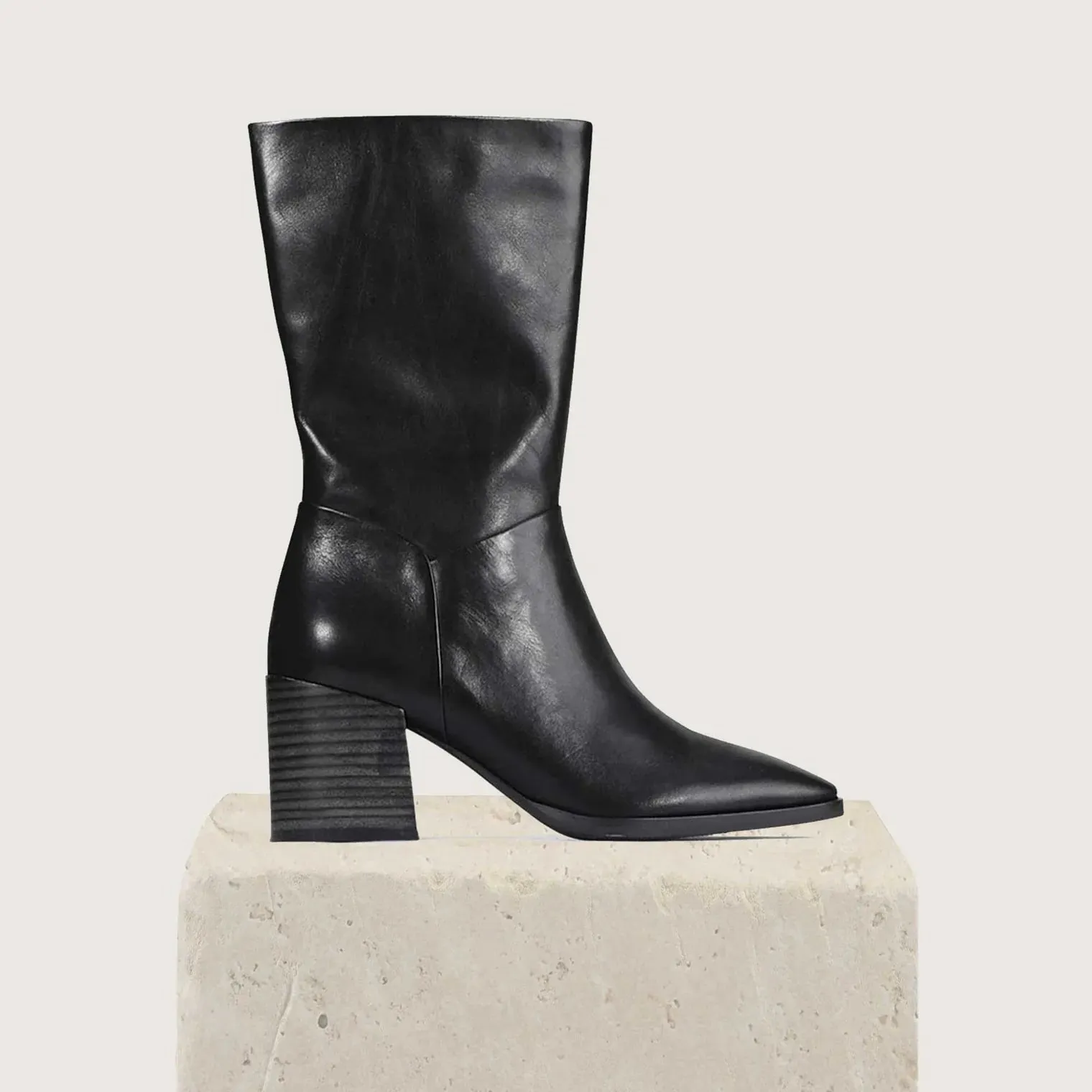 Keomi Mid-Calf Boot (Black)