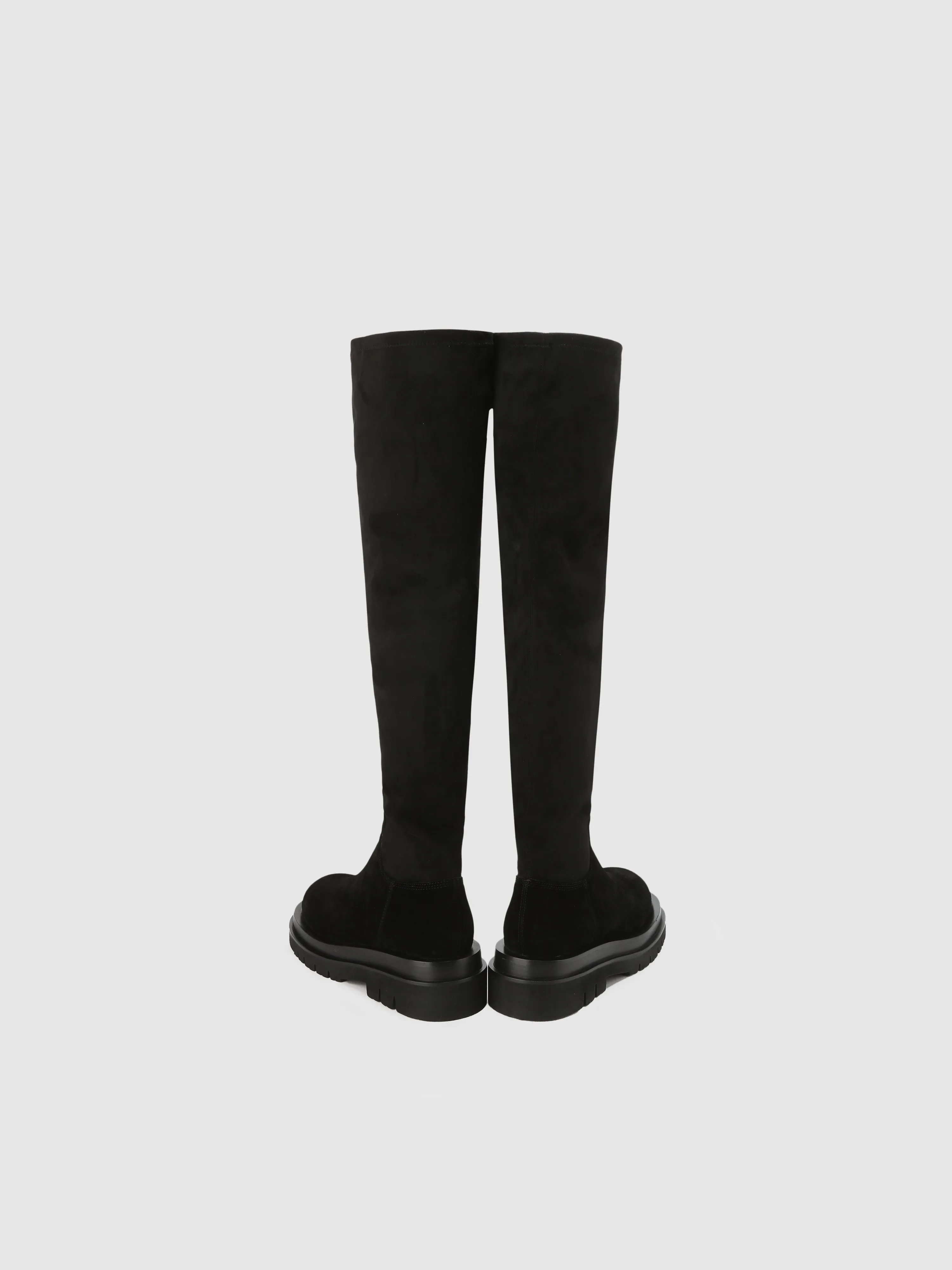 Ladies Stretch-suede over-the-knee Boots