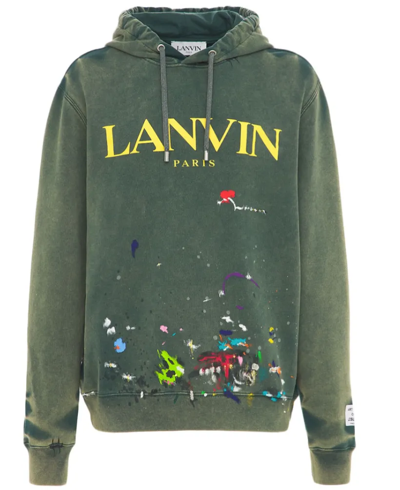 Lanvin Plush Hoodies