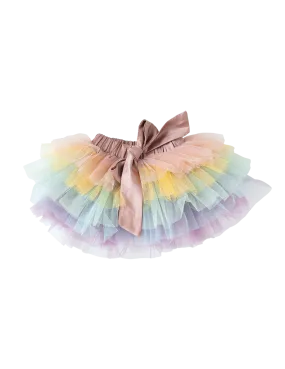 Little Ballerina Tutu Skirt - Rainbow Light