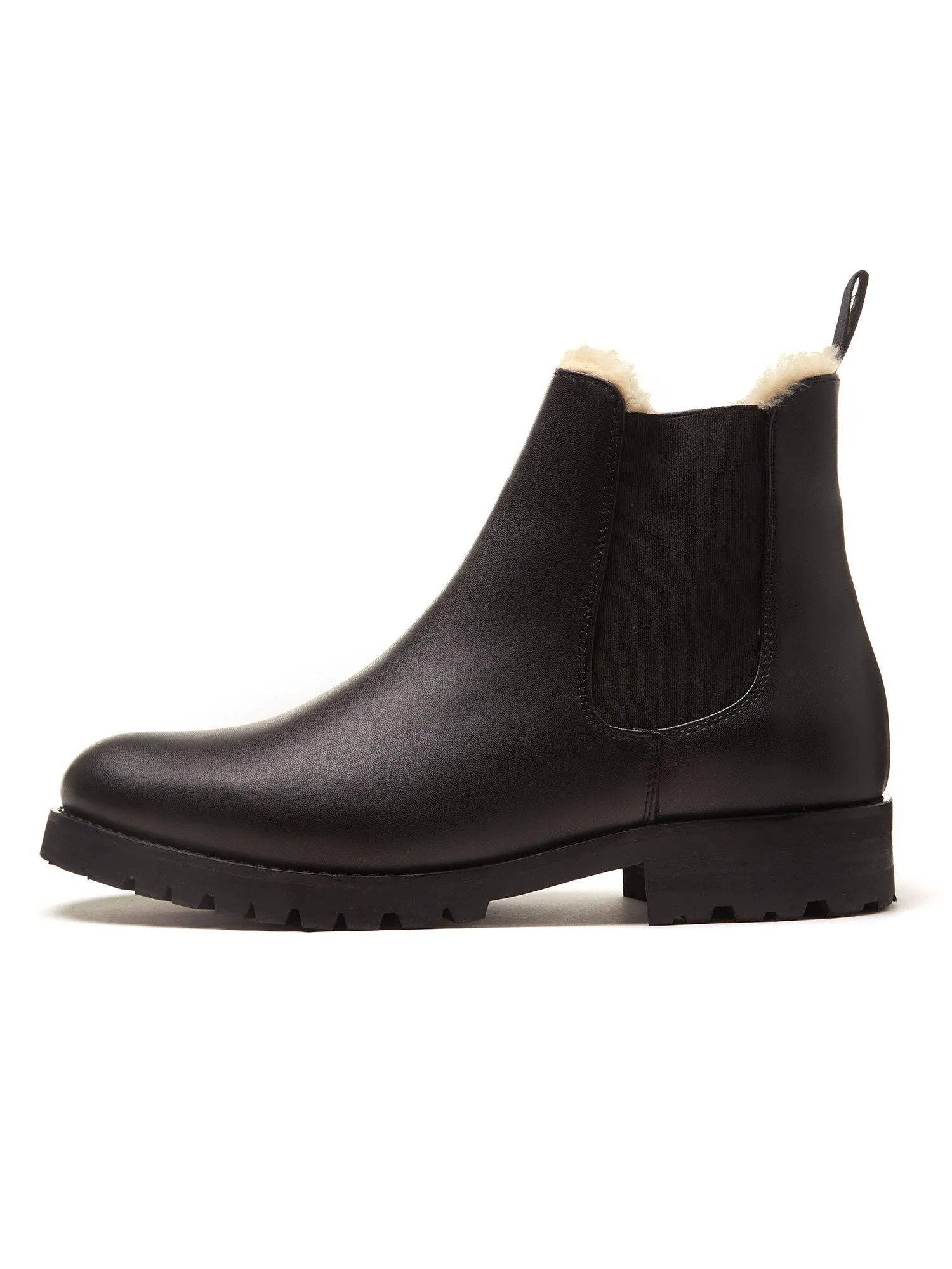 Luxe Insulated Deep Tread Chelsea Boots