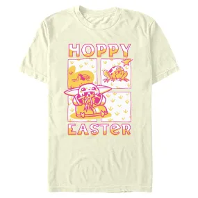 Mad Engine Star Wars The Mandalorian Hoppy Easter Grogu Men's T-Shirt