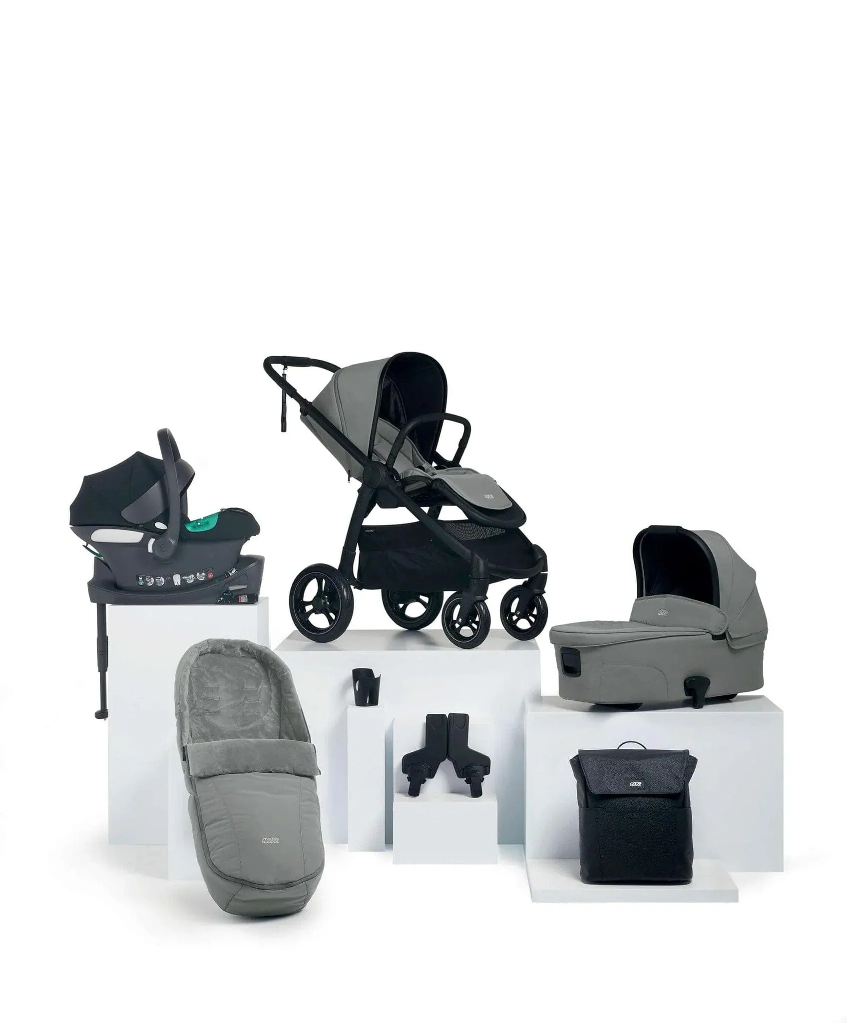 Mamas & Papas Ocarro Aton B2 Travel System - Flint