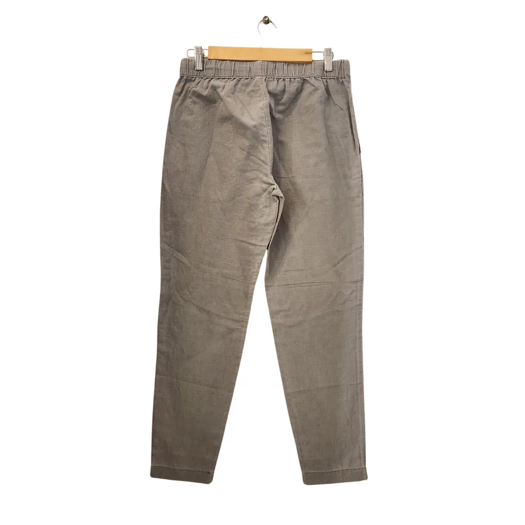 Mango Grey Linen Pants | Pre Loved |