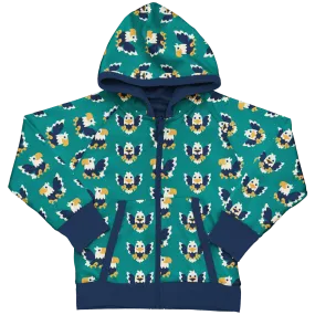 Maxomorra Dream Job Eagle Reversible Zip Hoodie