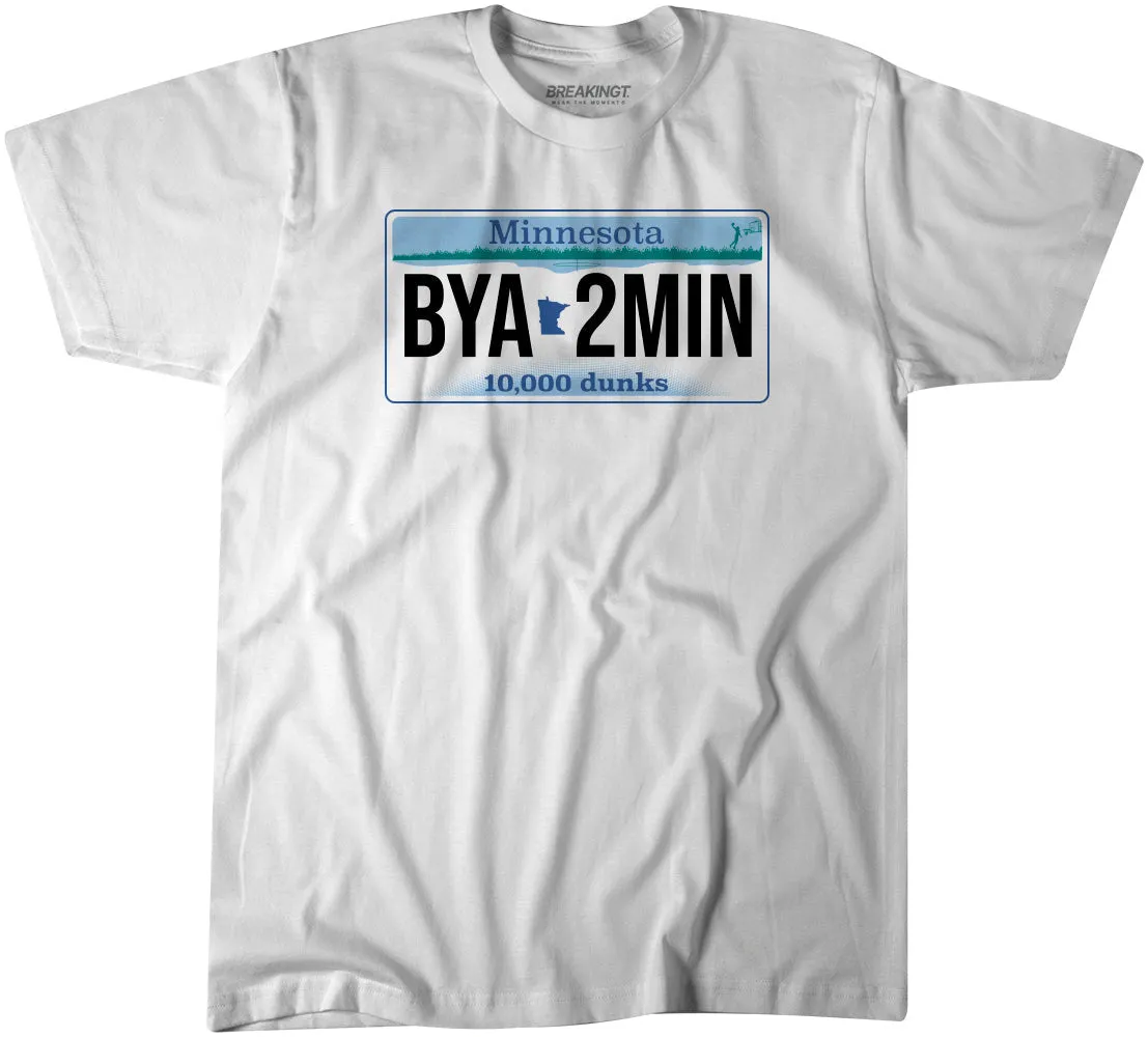 Minnesota: BYA2MIN License Plate